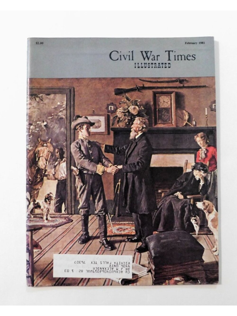 Civil War Times Illustrated Magazine February 1981 Abraham Lincoln Zouaves
